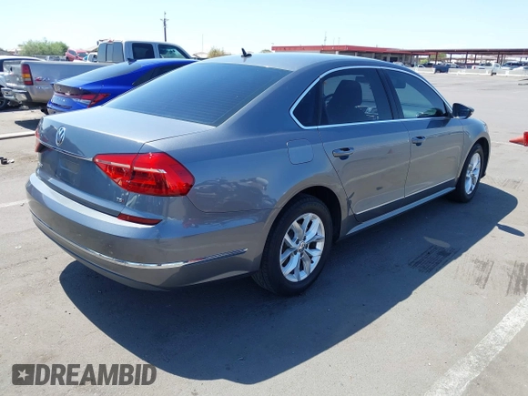 2016 Volkswagen Passat S with VIN 1VWAT7A30GC021756, listed as a IAAI auction lot 42676420 with 90,994 mi miles and . Bid and sale history available at DreamBid. Image 4.