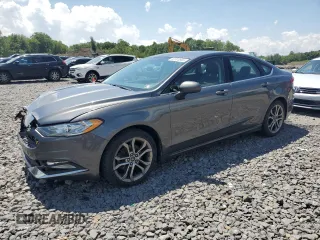 2017 Ford Fusion SE with VIN 3FA6P0HD3HR338524, listed as a Copart auction lot 62005865 with 87,733 mi miles and Salvage title. Bid and sale history available at DreamBid. Image 1.