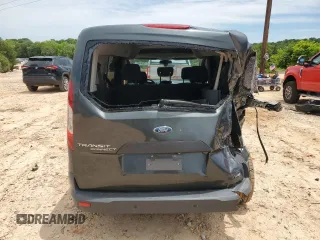 2018 Ford Transit Connect XL with VIN NM0GE9E73J1344215, listed as a Copart auction lot 57589955 with 80,089 mi miles and Salvage title. Bid and sale history available at DreamBid. Image 6.