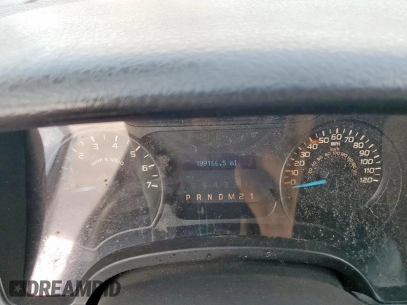 2014 Ford F-150 XL with VIN 1FTMF1CM5EKF53369, listed as a Copart auction lot 54539695 with 199,166 mi miles and Salvage title. Bid and sale history available at DreamBid. Image 9.