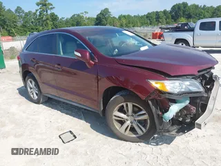 2014 Acura RDX Technology with VIN 5J8TB3H59EL006105, listed as a IAAI auction lot 42865488 with 98,901 mi miles and . Bid and sale history available at DreamBid. Image 1.