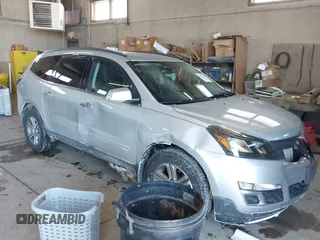 2015 Chevrolet Traverse LT with VIN 1GNKVHKD3FJ126405, listed as a IAAI auction lot 41597600 with 188,558 mi miles and . Bid and sale history available at DreamBid. Image 1.