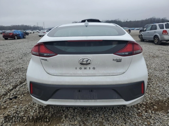 2021 Hyundai Ioniq Blue with VIN KMHC65LC4MU246221, listed as a Copart auction lot 59340345 with 82,974 mi miles and Salvage title. Bid and sale history available at DreamBid. Image 6.