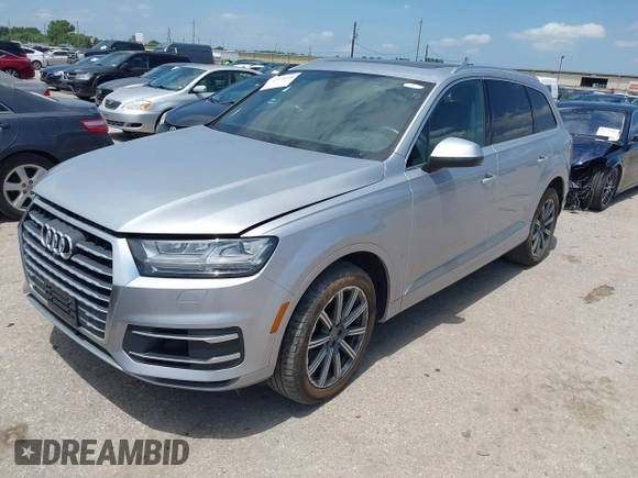 2018 Audi Q7 Prestige with VIN WA1VAAF74JD012380, listed as a IAAI auction lot 42474250 with 131,265 mi miles and . Bid and sale history available at DreamBid. Image 17.