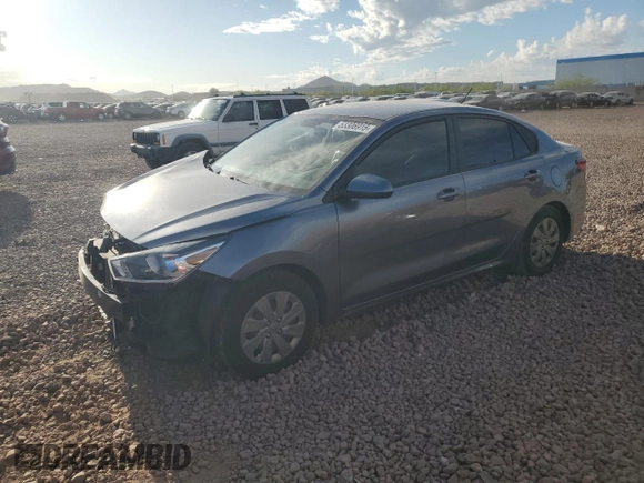 2020 Kia Rio LX with VIN 3KPA24AD1LE268526, listed as a Copart auction lot 53306915 with 48,900 mi miles and Salvage Title. Bid and sale history available at DreamBid. Image 1.