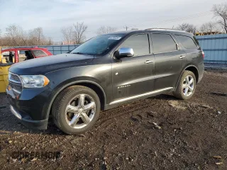 2013 Dodge Durango Citadel with VIN 1C4SDJET1DC615974, listed as a Copart auction lot 44786085 with 151,620 mi miles and Salvage Title. Bid and sale history available at carsss.com. Image 1.
