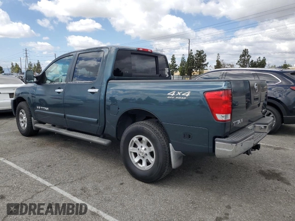 2006 Nissan Titan SE with VIN 1N6AA07B76N502666, listed as a Copart auction lot 56917515 with 118,877 mi miles and Salvage title. Bid and sale history available at DreamBid. Image 2.