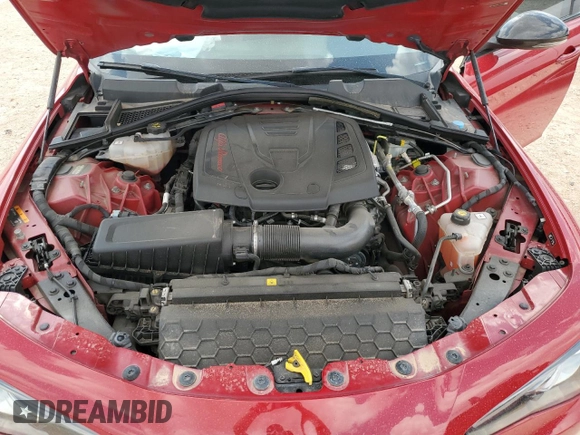 2020 Alfa Romeo Giulia with VIN ZARFAMAN7L7638353, listed as a Copart auction lot 54167255 with Not provided miles and Salvage title. Bid and sale history available at DreamBid. Image 11.