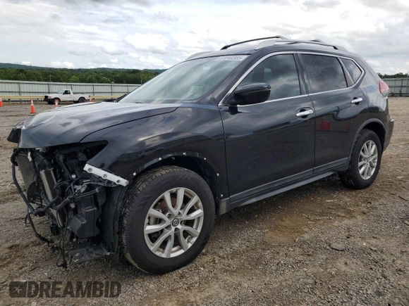 2020 Nissan Rogue SV with VIN KNMAT2MT8LP529641, listed as a Copart auction lot 61040385 with 109,158 mi miles and Salvage title. Bid and sale history available at DreamBid. Image 1.