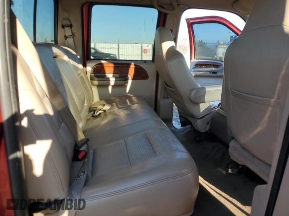 2003 Ford Super Duty F-250 XL with VIN 1FTNW20P43EB43747, listed as a Copart auction lot 88175035 with 0 mi miles and Salvage Title. Bid and sale history available at carsss.com. Image 10.