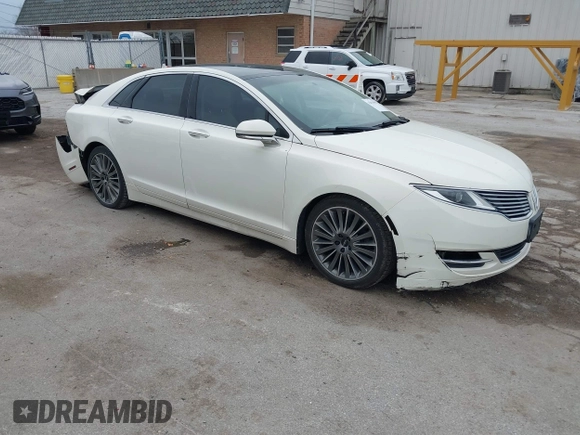 2013 Lincoln MKZ z VIN 3LN6L2GK9DR811737, wystawiony jako IAAI lot #42011896 z przebiegiem 100 669 mil mil oraz . Historia ofert i sprzedaży dostępna na DreamBid. Obrazek 1.