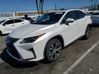2018 Lexus RX with VIN 2T2BGMCA2JC024657, listed as a Copart auction lot 46326325 with 55,267 mi miles and Salvage Title. Bid and sale history available at carsss.com. Image 1.