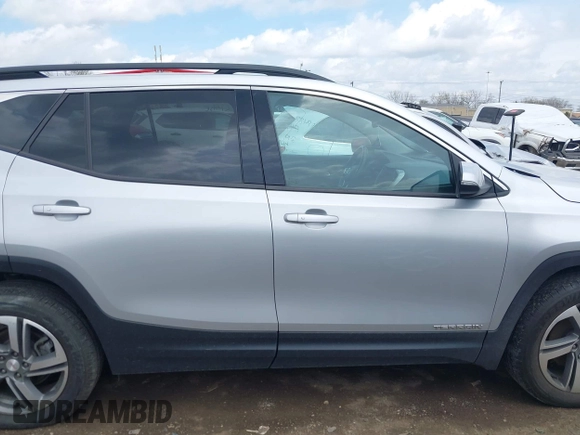 2020 GMC Terrain SLT with VIN 3GKALVEV5LL268423, listed as a IAAI auction lot 42077892 with 104,735 mi miles and . Bid and sale history available at DreamBid. Image 13.