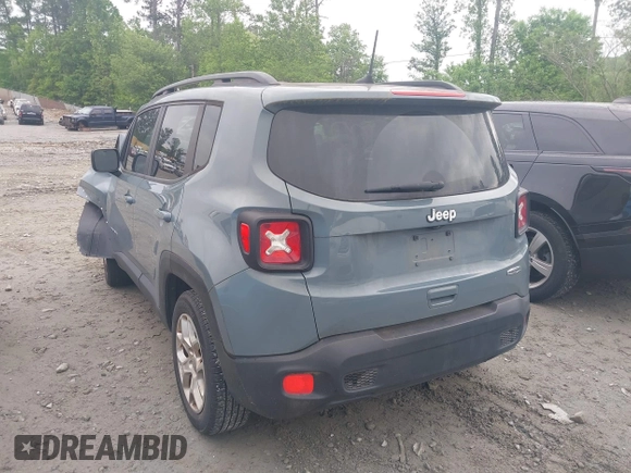 2018 Jeep Renegade Altitude with VIN ZACCJABB1JPJ40873, listed as a IAAI auction lot 42124424 with Not provided miles and . Bid and sale history available at DreamBid. Image 3.