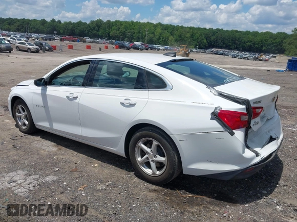 2016 Chevrolet Malibu LS z VIN 1G1ZB5ST1GF210886, wystawiony jako IAAI lot #42557333 z przebiegiem 46 829 mil mil oraz . Historia ofert i sprzedaży dostępna na DreamBid. Obrazek 3.