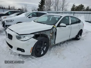 2013 BMW 5 Series GT 535i xDrive with VIN WBASP2C56DC339158, listed as a Copart auction lot 45184905 with 140,444 mi miles and Clean Title. Bid and sale history available at carsss.com. Image 1.
