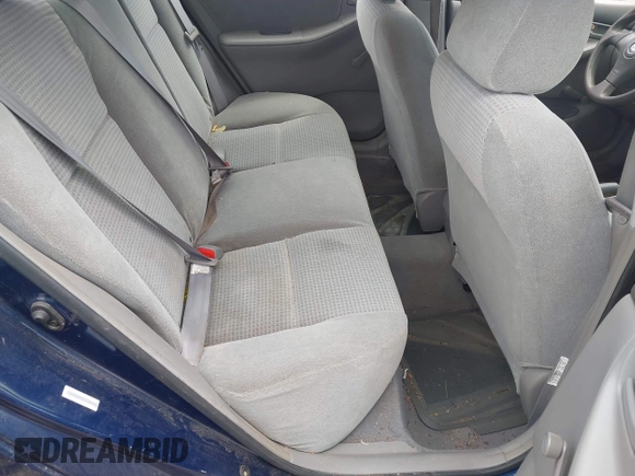 2005 Toyota Corolla CE with VIN 1NXBR32E05Z386634, listed as a IAAI auction lot 42673405 with 193,094 mi miles and . Bid and sale history available at DreamBid. Image 8.