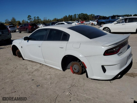 2021 Dodge Charger SRT Hellcat Redeye Widebody with VIN 2C3CDXL96MH500836, listed as a Copart auction lot 84683794 with 26,211 mi miles and Clean Title. Bid and sale history available at carsss.com. Image 2.