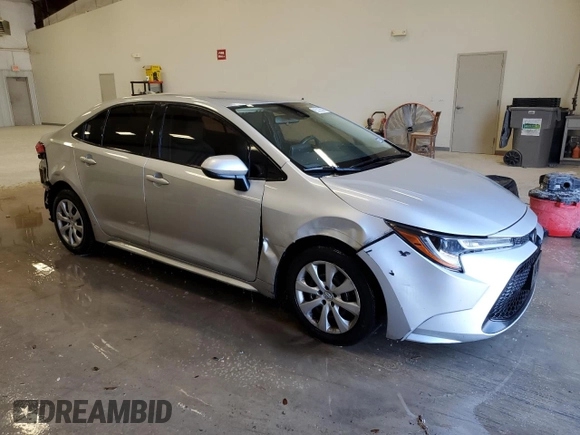 2022 Toyota Corolla LE with VIN JTDEPMAE0NJ198731, listed as a Copart auction lot 50868065 with 125,500 mi miles and Clean Title. Bid and sale history available at DreamBid. Image 4.