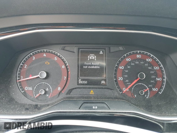2019 Volkswagen Jetta S with VIN 3VWN57BU7KM243429, listed as a Copart auction lot 53852725 with 99,350 mi miles and Salvage title. Bid and sale history available at DreamBid. Image 9.