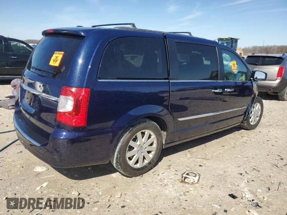 2015 Chrysler Town & Country Touring with VIN 2C4RC1BG5FR676151, listed as a Copart auction lot 51088155 with 0 mi miles and Clean Title. Bid and sale history available at carsss.com. Image 3.