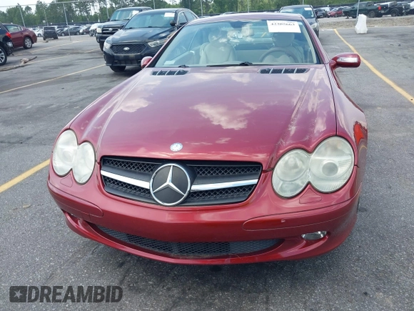 2005 Mercedes-Benz SL 500 with VIN WDBSK75F65F096681, listed as a IAAI auction lot 42305663 with 65,001 mi miles and . Bid and sale history available at DreamBid. Image 12.