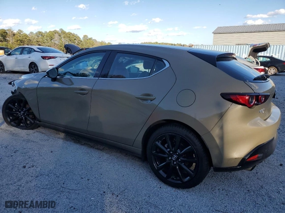2024 Mazda Mazda3 Hatchback 2.5 Carbon Turbo with VIN JM1BPBYY5R1701036, listed as a Copart auction lot 87390974 with 0 mi miles and Salvage Title. Bid and sale history available at carsss.com. Image 2.