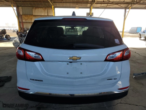 2021 Chevrolet Equinox LT with VIN 3GNAXUEV3MS174727, listed as a Copart auction lot 46063365 with 83,843 mi miles and Salvage Title. Bid and sale history available at carsss.com. Image 6.