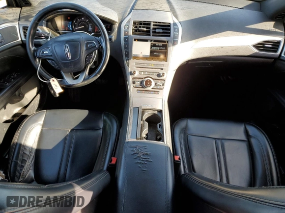 2017 Lincoln MKZ Hybrid Premiere with VIN 3LN6L5KU6HR619174, listed as a Copart auction lot 50873975 with 164,822 mi miles and Salvage Title. Bid and sale history available at carsss.com. Image 8.