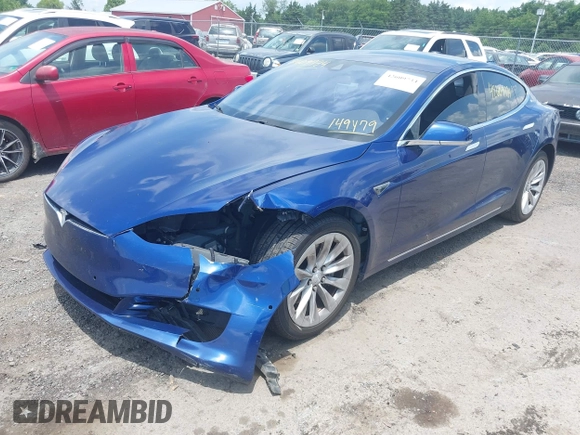 2016 Tesla Model S 70 with VIN 5YJSA1E17GF149479, listed as a IAAI auction lot 42609734 with 175,007 mi miles and . Bid and sale history available at DreamBid. Image 2.