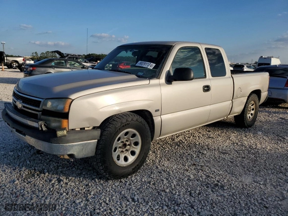 2006 Chevrolet Silverado 1500 LS with VIN 1GCEC19X36Z117305, listed as a Copart auction lot 80201124 with 227,467 mi miles and Clean Title. Bid and sale history available at carsss.com. Image 1.