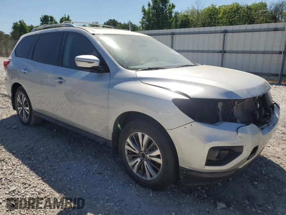 2017 Nissan Pathfinder SL with VIN 5N1DR2MM2HC641270, listed as a Copart auction lot 52994125 with 129,596 mi miles and Clean Title. Bid and sale history available at DreamBid. Image 4.