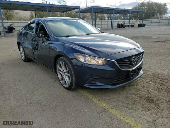 2016 Mazda Mazda6 i Touring with VIN JM1GJ1V52G1461081, listed as a Copart auction lot 49100405 with 111,060 mi miles and Salvage Title. Bid and sale history available at carsss.com. Image 13.