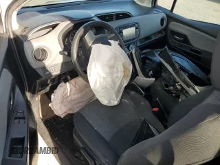 2015 Toyota Yaris L with VIN VNKJTUD3XFA016045, listed as a Copart auction lot 52599155 with 0 mi miles and Salvage Title. Bid and sale history available at carsss.com. Image 8.