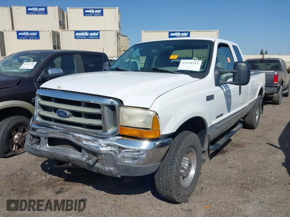 2000 Ford F-250 XL with VIN 1FTNX21F5YEA20887, listed as a IAAI auction lot 42418515 with 252,232 mi miles and . Bid and sale history available at DreamBid. Image 2.