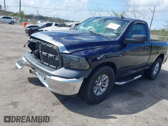 2013 Ram 1500 Tradesman with VIN 3C6JR6AP0DG503528, listed as a IAAI auction lot 41717153 with 98,926 mi miles and . Bid and sale history available at DreamBid. Image 2.