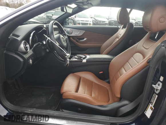 2017 Mercedes-Benz C 300 with VIN WDDWK4JB7HF562231, listed as a Copart auction lot 85646094 with Not Provided miles and Salvage Title. Bid and sale history available at DreamBid. Image 7.