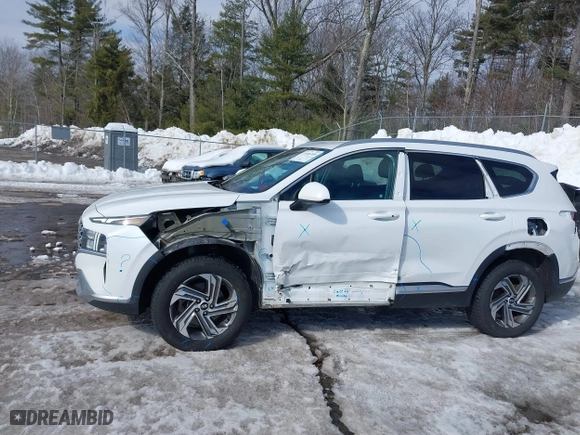 2021 Hyundai Santa Fe SEL with VIN 5NMS2DAJ8MH314194, listed as a IAAI auction lot 41646340 with 68,155 mi miles. Bid and sale history available at carsss.com. Image 6.