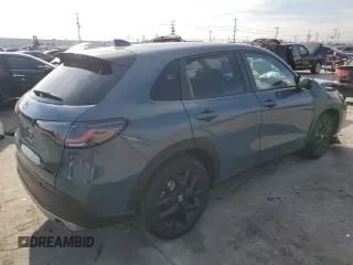 2024 Honda HR-V Sport with VIN 3CZRZ1H57RM732097, listed as a Copart auction lot 45940745 with 8,870 mi miles and Salvage Title. Bid and sale history available at DreamBid. Image 3.