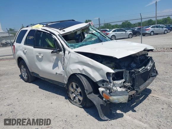2010 Ford Escape Hybrid with VIN 1FMCU4K35AKB02976, listed as a IAAI auction lot 42691500 with Not provided miles and . Bid and sale history available at DreamBid. Image 1.