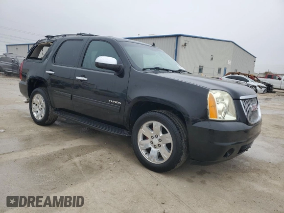 2012 GMC Yukon SLT with VIN 1GKS1CE04CR158460, listed as a Copart auction lot 84459174 with 153,662 mi miles and Salvage Title. Bid and sale history available at carsss.com. Image 4.
