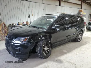 2018 Ford Explorer Sport with VIN 1FM5K8GT7JGB51209, listed as a Copart auction lot 45980945 with 78,616 mi miles and Salvage title. Bid and sale history available at DreamBid. Image 1.