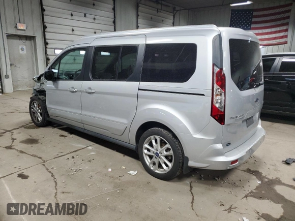 2018 Ford Transit Connect XLT с VIN NM0GE9F70J1353064, выставлен на аукционе Copart как лот 83627244 с пробегом 61 025 миль миль и Списание • Salvage title. История ставок и продаж доступна на DreamBid. Изображение 2.