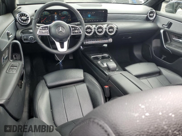 2021 Mercedes-Benz A 220 with VIN W1K3G4EB8MJ296420, listed as a Copart auction lot 55808815 with 157,547 mi miles and Salvage title. Bid and sale history available at DreamBid. Image 8.