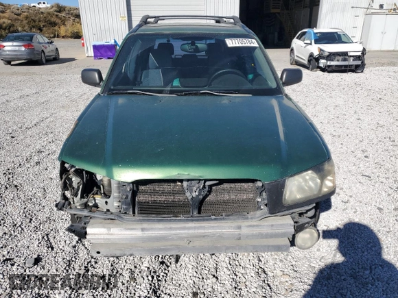 2003 Subaru Forester XS with VIN JF1SG65673H706138, listed as a Copart auction lot 77705784 with 260,423 mi miles and Salvage Title. Bid and sale history available at carsss.com. Image 5.