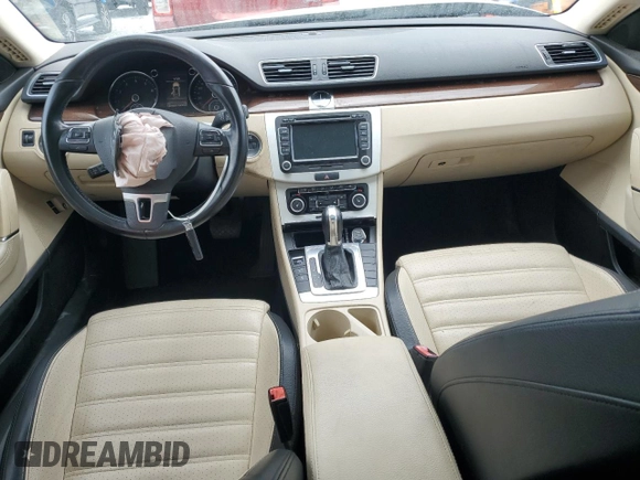 2012 Volkswagen CC Lux Plus with VIN WVWHP7AN9CE552993, listed as a Copart auction lot 51700625 with 147,107 mi miles and Salvage title. Bid and sale history available at DreamBid. Image 4.