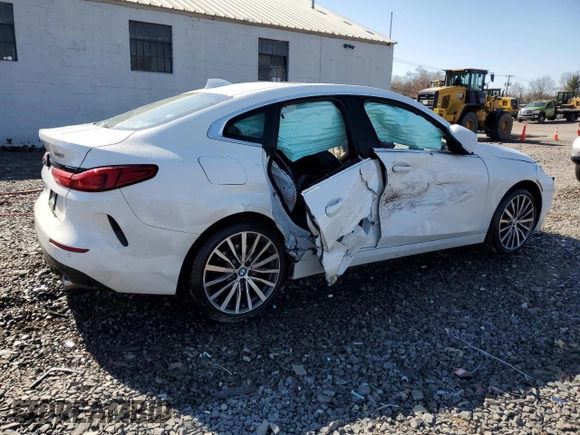 2021 BMW 2 Series 228i xDrive with VIN WBA73AK04M7G38578, listed as a Copart auction lot 48607725 with 48,963 mi miles and Salvage title. Bid and sale history available at DreamBid. Image 3.
