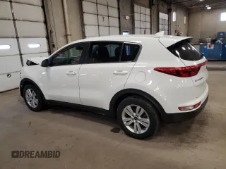 2019 Kia Sportage LX with VIN KNDPM3AC2K7568662, listed as a Copart auction lot 48356255 with 26,217 mi miles and Salvage Title. Bid and sale history available at carsss.com. Image 2.