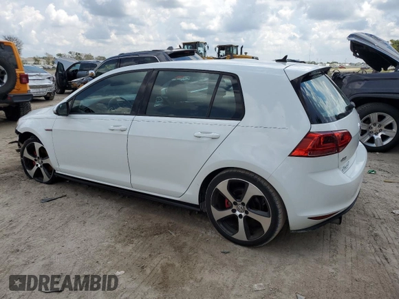 2017 Volkswagen Golf GTI S with VIN 3VW4T7AU9HM055166, listed as a Copart auction lot 67592414 with 114,286 mi miles and Salvage Title. Bid and sale history available at carsss.com. Image 2.