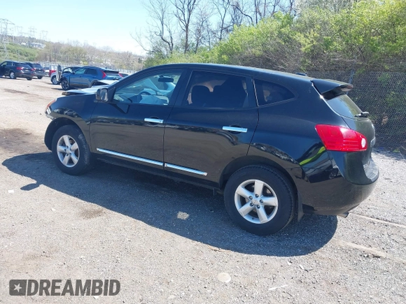 2013 Nissan Rogue S with VIN JN8AS5MV0DW116646, listed as a IAAI auction lot 41994741 with 90,991 mi miles and . Bid and sale history available at DreamBid. Image 3.